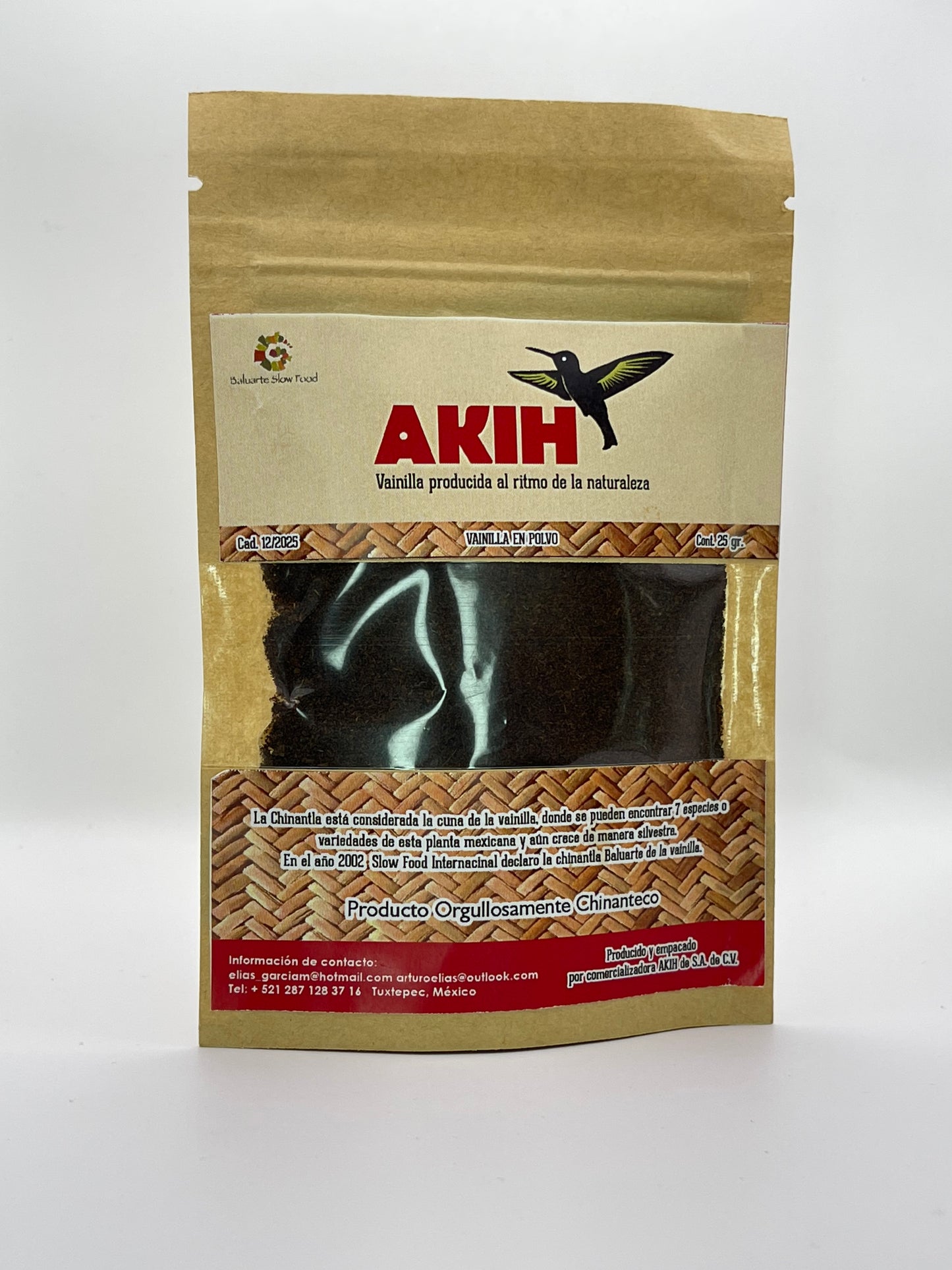 Akih Vainilla en Polvo 25gr